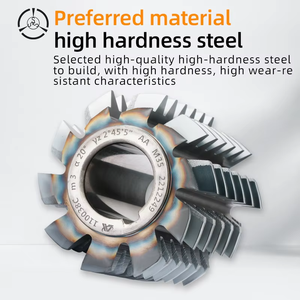 Hot Selling OEM HSS <strong>Gear</strong> Hob Cutters at Low Prices Customized Milling Cutter <strong>Gear</strong> Cutter - Product Image 2