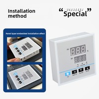Controlador de Temperatura Digital Inteligente XRKC REX-C900 96*96*40mm Termostato PID con Temporizador para Horno Industrial