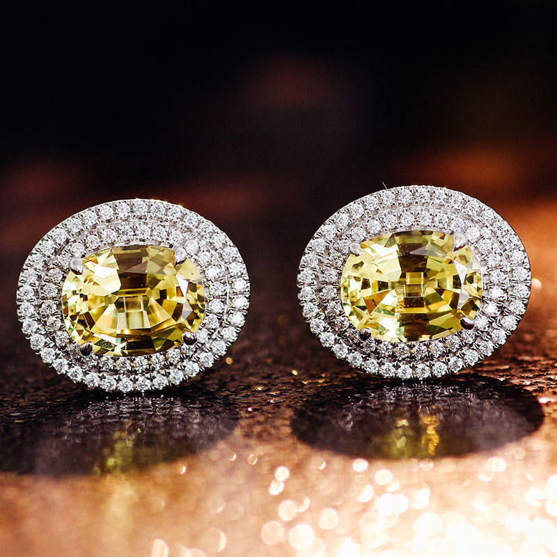 อัญมณีปลูกในห้องปฏิบัติการทอง 14k