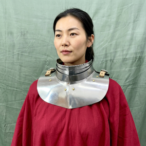 Armadura Histórica y de Fantasía – Gorgeta de Acero Hecha a Mano, Lista para la Batalla – Protección para el Cuello para Caballeros y Guerreros - Product Image 1