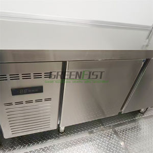 3.8 נגרון מזון המבורגר מ 'ציוד מיני מלא עם עגלת מזון קטנה עגלת מזון נייד משאית קרפ מהיר - Product Image 4