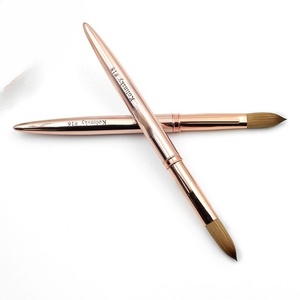 American Professional Large Kolinsky <b>Brush</b> for Acrylic Nails # 14 Factory Customization Wholesale Nail Art <b>Brush</b> Acrylic Powder - Product Image 3