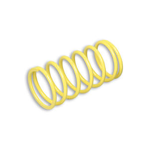 สปริงปรับความแปรปรวนสีเหลืองพร้อมภายนอก Ø 70.50x138มม.-Ø ลวด6มม.-K 9.4 - Product Image 1