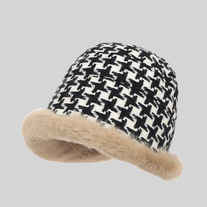 <span class=keywords><strong>หมวก</strong></span>ไหมพรมแฟชั่นหนาสำหรับใส่ป้องกันหูฤดูใบไม้ร่วงและฤดูหนาวให้ความอบอุ่น - Product Image 3