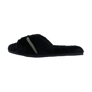 <span class=keywords><strong>Pantofole</strong></span> in Pelliccia da Donna Autunno/Inverno, Design Semplice e Alla Moda con Catena Incrociata, Suole Morbide e Piatte, Scarpe Comode e <span class=keywords><strong>Calde</strong></span> - Product Image 5