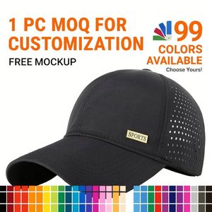 Casquette à visière unisexe respirante pour l'été, avec logo métallique <span class=keywords><strong>de</strong></span> baseball, pour sports <span class=keywords><strong>de</strong></span> plein air, escalade, pêche, AZOV - Product Image 1