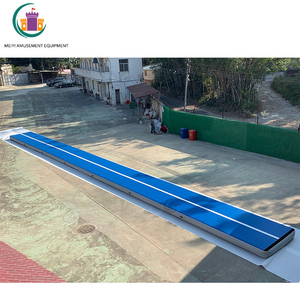 Precio al por mayor 3m 10m <span class=keywords><strong>15M</strong></span> personalizado inflable gimnasio Tumble <span class=keywords><strong>Track</strong></span> Yoga gimnasia Mat Tumbling pista de aire inflable con bomba - Product Image 2