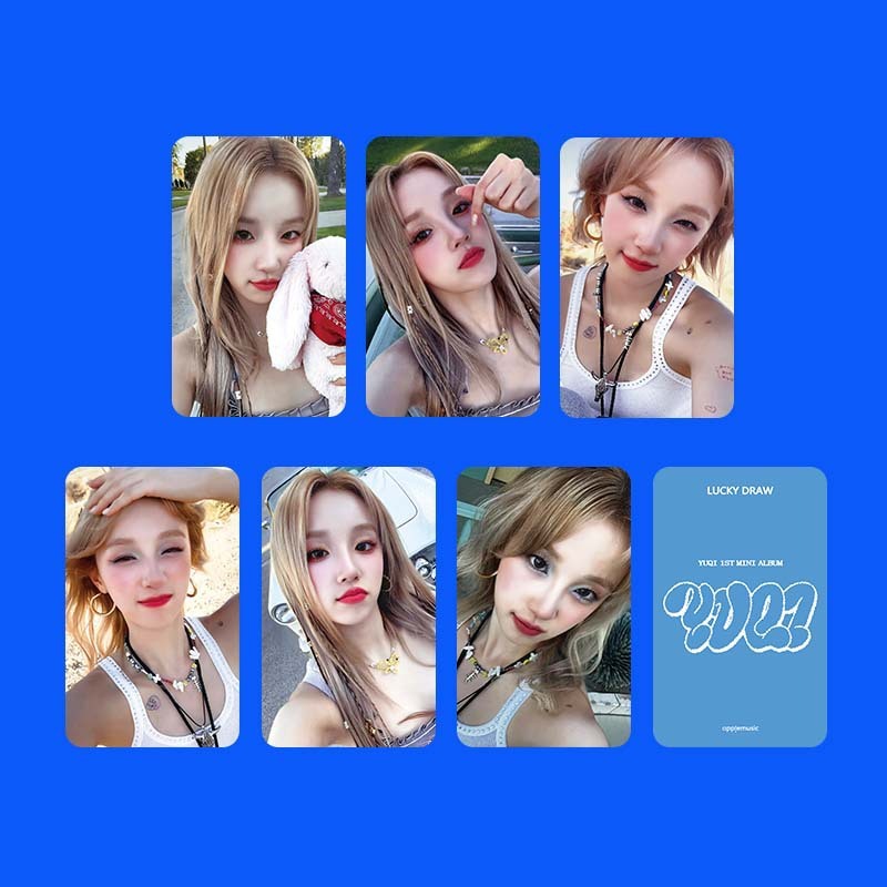 KPOP YUQI SOLO YUQ1 Photocard - High Quality Decorative Item