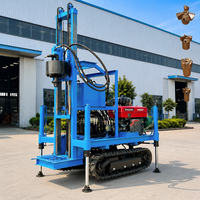 Plateforme de forage portable personnalisable directement de l'usine, 660 pieds, diesel, hydraulique, pour puits d'eau, à vendre