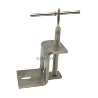 Système de revêtement mural, support en acier inoxydable personnalisé en forme de Z pour accessoires de mur-rideau, supports pour marbre