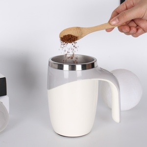 2026 Emerit Wholesale Custom Logo 400ml Magnetic Self-stirring Mugs Global Top-seller <strong>Automatic</strong> Mixing Mug With Magnetic <strong>Stirrer</strong> - Product Image 4