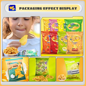 เครื่องบรรจุมันฝรั่งแนวตั้งอัตโนมัติเต็มรูปแบบ พร้อมเครื่องบรรจุไนโตรเจนสำหรับกล้วยและกล้วยน้ำว้า - Product Image 4