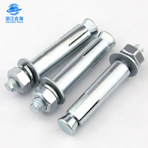 สลักยึดแบบขยายตัว Zhejiang Hehai ขนาด M10x80 มม. ผลิตจากอลูมิเนียมอัลลอยด์ สำหรับติดตั้งที่ตัวหยุดความเร็ว - Product Image 1