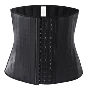 Custom Adjustable Anti-Bacterial Eco-Friendly Medium Control Waist Support Belt <strong>Latex</strong> Hooks <strong>Lady</strong> Body Shaper Girdle Slimming - Product Image 6