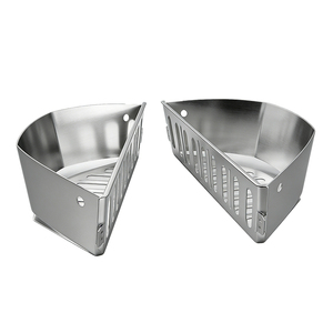 Pinnovo Char-Basket Soportes para <span class=keywords><strong>Briquetas</strong></span> de Carbón de Acero Aluminizado, Cestas para Combustible para Asado Indirecto, Compatibles con Parrillas de Carbón Más Grandes - Product Image 3