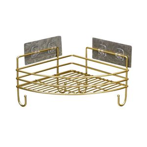 Bathroom <b>Corner</b> Shelf Iron Wall Mounted Circular Modern Design <b>Shower</b> <b>Storage</b> Rack - Product Image 5