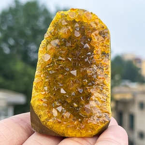 Vente en gros de pierres de cristal de citrine de style bohème exquis pour la décoration de la maison et les cadeaux - Product Image 2