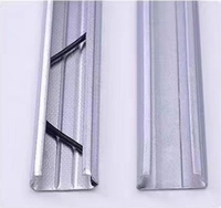 Profil de verrouillage pour serre Shine Tech en aluminium galvanisé, simple et facile à assembler