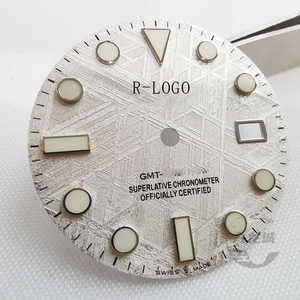 นาฬิกาข้อมืออุกกาบาตธรรมชาติปรับแต่งได้คุณภาพสูงหน้าปัดชิ้นส่วนความหนา0.4มม. เพื่อความเหมาะสมกับการเคลื่อนไหว Nh36 Nh35 - Product Image 3