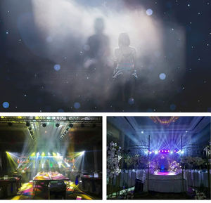 Máquina do embaçamento do nevoeiro do controlo a distância do equipamento 660W DMX do efeito especial com o caso do voo para a exposição do fumo - Product Image 2