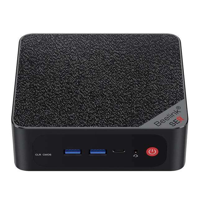Beelink SER5 Max 5800H 16g 500g 32g 500g Mini PC Wins 11 SATA SSD Game Fast Laptop DDR4 Desktop Industrial AMD Beelink