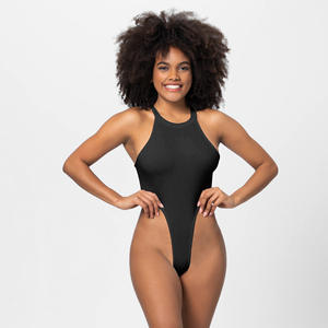 บอดี้สูทรัดรูปใส่สบายของผู้หญิงเสื้อชิ้นเดียวระบายอากาศได้สินค้ามาใหม่ - Product Image 3