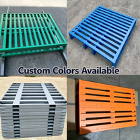 Fabricant de palettes métalliques robustes sur mesure, palettes en acier pour le stockage en entrepôt et la logistique