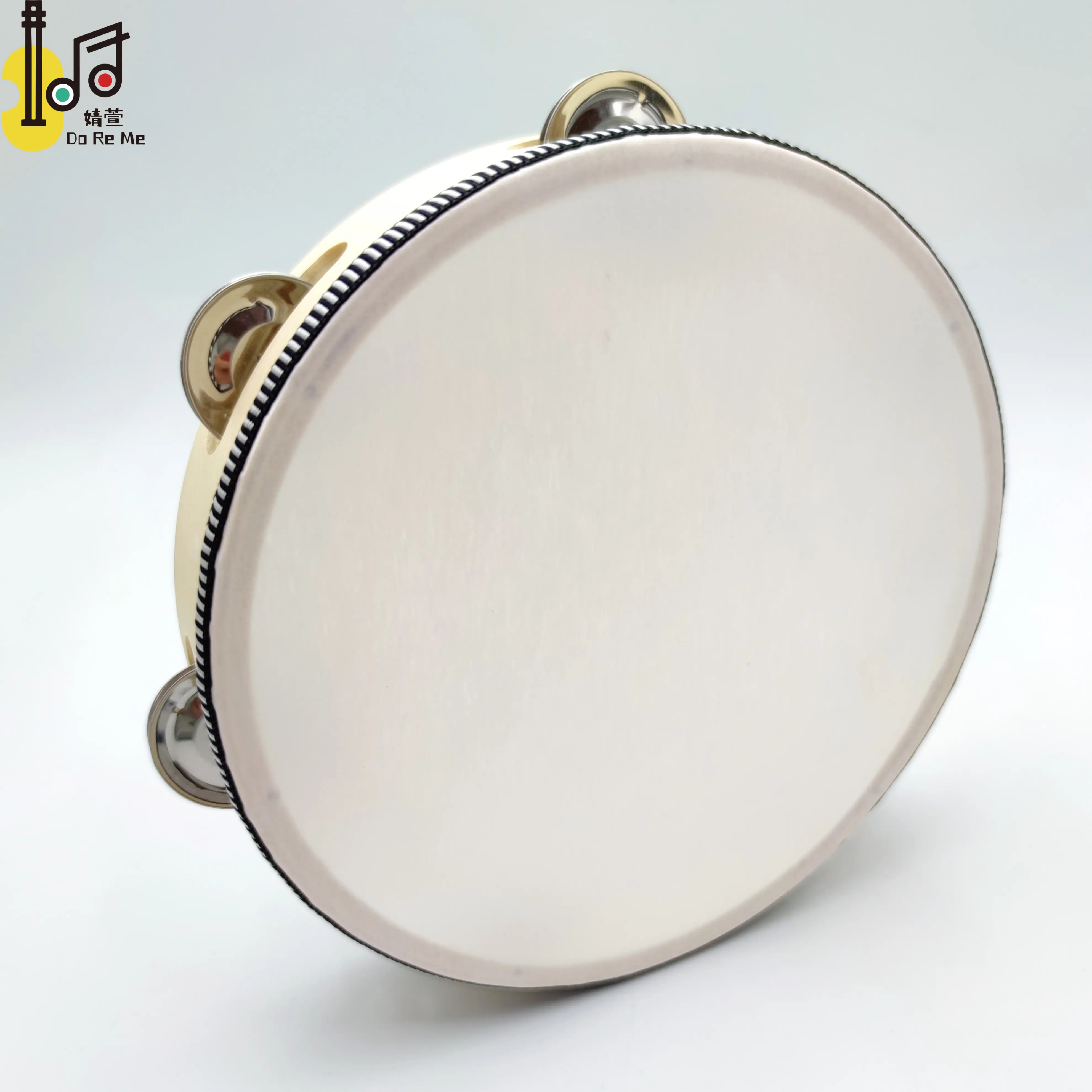 Chuyên nghiệp nhạc cụ cầm tay Tambourine cho bữa tiệc Khiêu vũ với tùy chỉnh Tambourine đồ chơi cho trẻ em lớp học người lớn ủng hộ