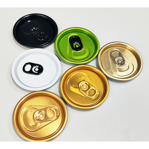 Cấp thực phẩm hợp kim nhôm tinplate vòng dễ dàng mở kết thúc đầy màu sắc #202 #209 #307 RPT sot Fa EOE nắp cho tin có thể nhựa container - Product Image 4