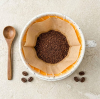 Ensemble de filtre à café V60 en céramique fait main avec glaçure dégradée et tasse à café pour usage domestique