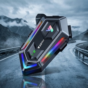 Y20 Max motocicleta <span class=keywords><strong>intercomunicador</strong></span> casco auriculares HIFI estéreo Cancelación de ruido inalámbrico HD Audio auriculares para casco de motocicleta - Product Image 1
