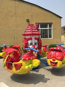 Manège Hélicoptère Kiddy avec Jeu d'Avion Rotatif Épouvantail pour Enfants - Construction en Alliage pour Centres Commerciaux Extérieurs - Product Image 4