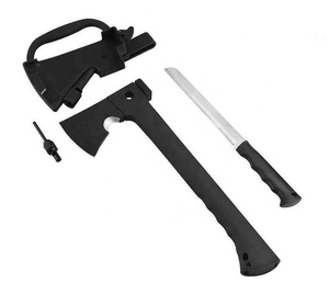 Couteau tactique multifonctionnel pour le camping en plein air, tête en acier pour couper du bois, lutte contre les incendies et camping en voiture - Product Image 1