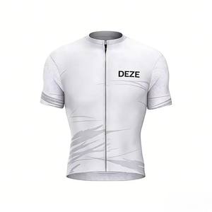 Maillot de cyclisme à manches courtes respirant et léger à séchage rapide avec impression par sublimation multicolore pour le cyclisme sur route et VTT - Product Image 2