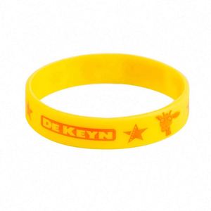 Bracelet en caoutchouc promotionnel fabriqué en Chine, bracelet en silicone - Product Image 3