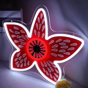 Enseigne néon LED Dimmable alimentée par USB, thème <span class=keywords><strong>Stranger</strong></span> <span class=keywords><strong>Things</strong></span> Saison Finale, pour la décoration de chambre de fan et de salle de jeux, motif Demogorgon - Product Image 3