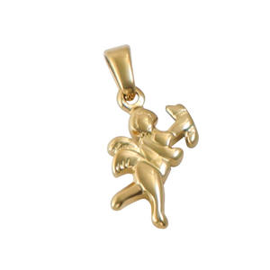 Ciondoli di fascino nautico per la creazione di gioielli fai da te | Ascia, bussola rosa stella, chitarra, ancora e cupido | 18K PVD oro acciaio inossidabile - Product Image 5