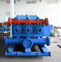 Pompe à boue triplex F1600 Oilleader pour plateformes de forage profond en champ pétrolier, haute pression, certifiée, 1 an de garantie, entraînement diesel/électrique, longue durée