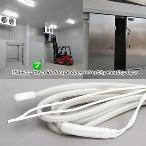 220V 30 Wát song song công suất không đổi cáp sưởi ấm Silicone cao su cống ống rã đông nóng dây cáp - Product Image 6
