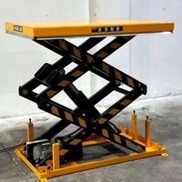 Plateforme élévatrice à ciseaux hydraulique fixe, table de levage de matériaux lourds pour entrepôt et atelier
