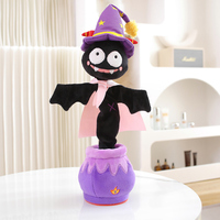 Halloween Danseur Cactus Cactus Peluche Jouet Fleur Enchanteresse Twisting Singing Glowing Cadeaux