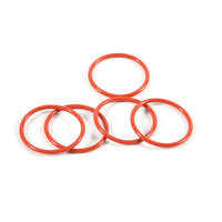 Joints toriques en silicone de qualité alimentaire certifiés ISO, résistants aux hautes températures, étanches, noirs, dureté 20A-90A, ID