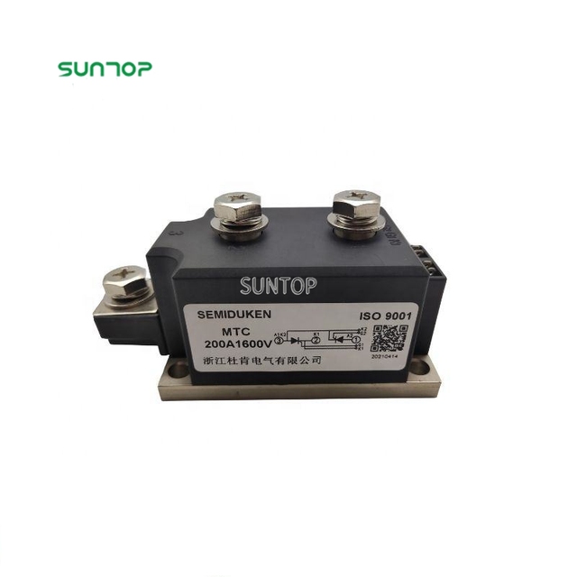 Thyristor modules MTC25A 55A 70A 90A 110A 130A 160A 200A 250A 300A 400A 500A 600A 700A 800A 1000A
