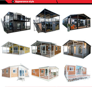 Villa Prefabbricata di Lusso 40Ft 20Ft, Casa Mobile Pieghevole, Monolocale, Casa Container Espandibile Prefabbricata Spedibile, 3 4 5 Camere da Letto - Product Image 5