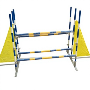 <strong>Dog</strong> Agility Training Equipment Metal Hurdle Steel <strong>Jump</strong> Barrier Pet <strong>Dog</strong> Wing <strong>Jump</strong> - Product Image 6