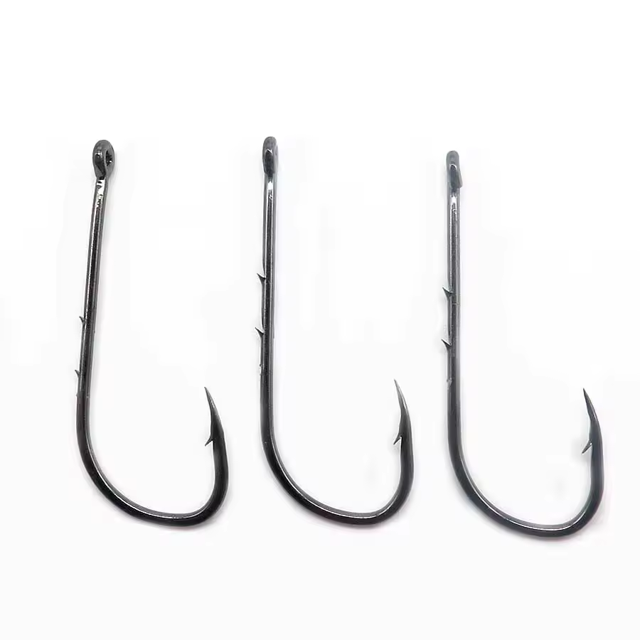 cheap fishing hooks bulk Wholesale Bulk Baitholder Size3-Size10 Fishing Hooks Barbed Hook Carp  Feeder Anzol Long Fishhook Fishing Tackle Jig| Alibaba.com