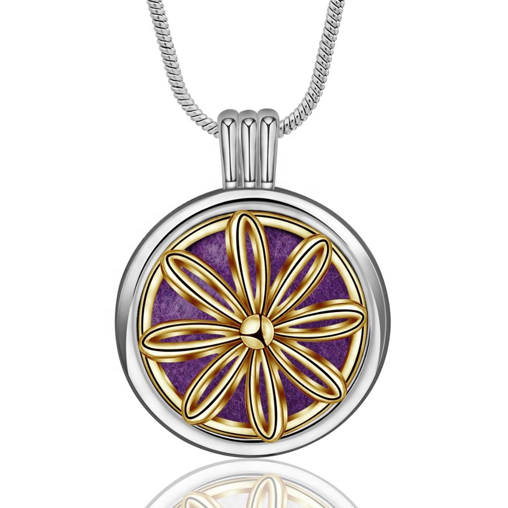 necklace aroma perfume locket