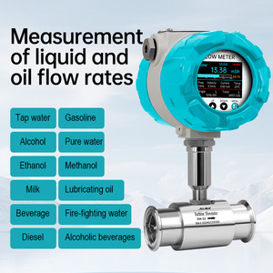 Clamp Type <strong>Digital</strong> <strong>Turbine</strong> Flow Meter Stainless Steel Color Display LCD Screen for Water Oil <strong>Diesel</strong> Fuel Liquid Measurement OEM - Product Image 5