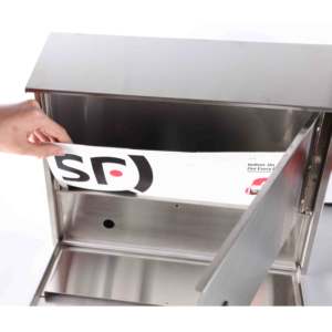 Boîte <span class=keywords><strong>aux</strong></span> <span class=keywords><strong>lettres</strong></span> murale avec serrure à code, grande capacité, sécurité, serrure à mot de passe, boîte <span class=keywords><strong>aux</strong></span> <span class=keywords><strong>lettres</strong></span> extérieure, étanche, verticale, boîte <span class=keywords><strong>aux</strong></span> <span class=keywords><strong>lettres</strong></span> à dépôt vertical - Product Image 4