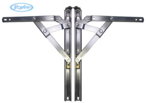 Фрикционный фиксатор из нержавеющей стали 304, усиленный, 12 дюймов, толщина 3 мм, с круглым пазом, 4-запорный, для алюминиевых поворотно-откидных окон - Product Image 2